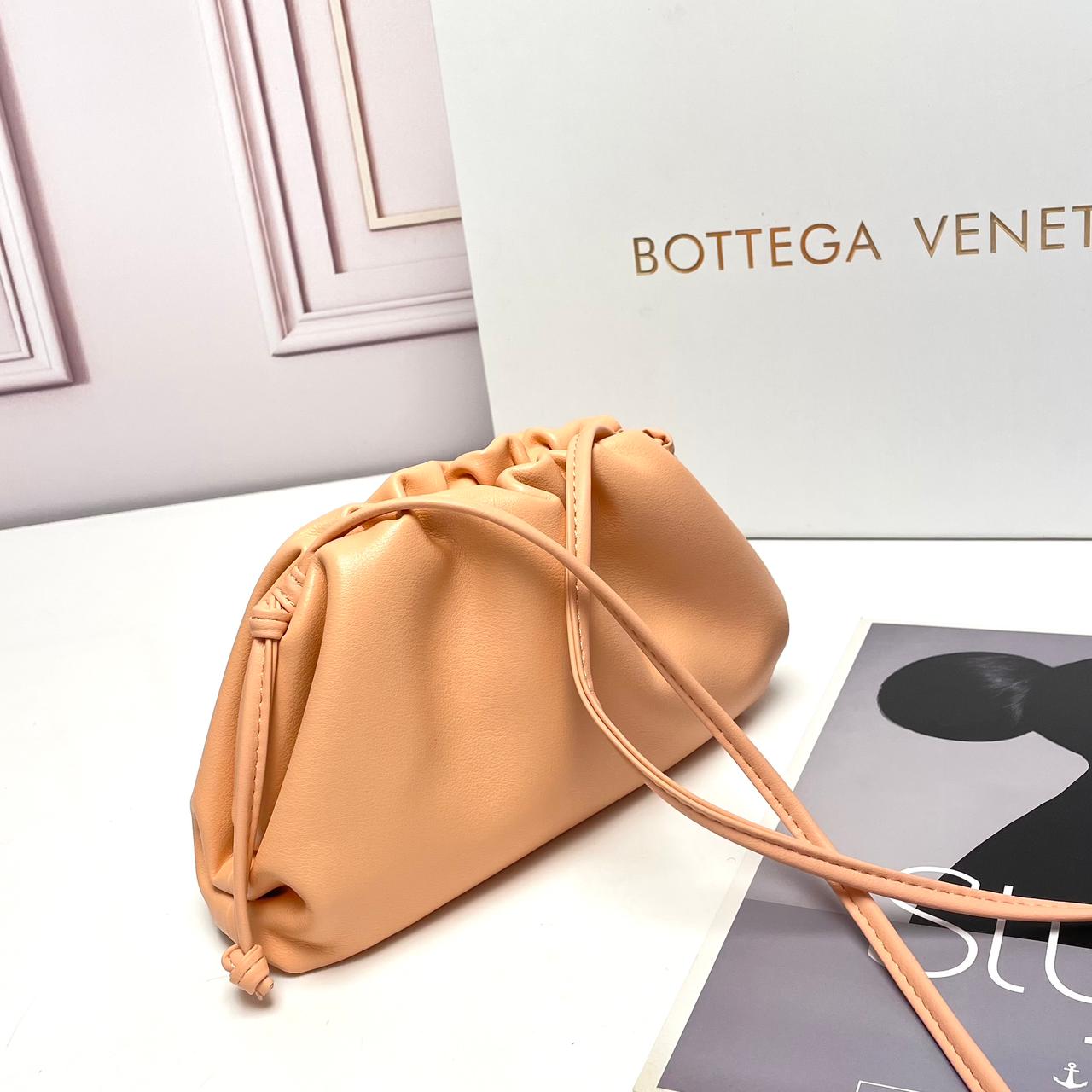 Bottega Veneta Jodie Mini metallic leather tote Bag