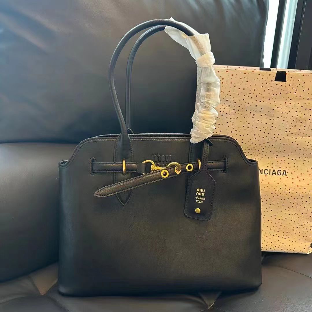 Miu Miu Aventure Nappa Leather Bag