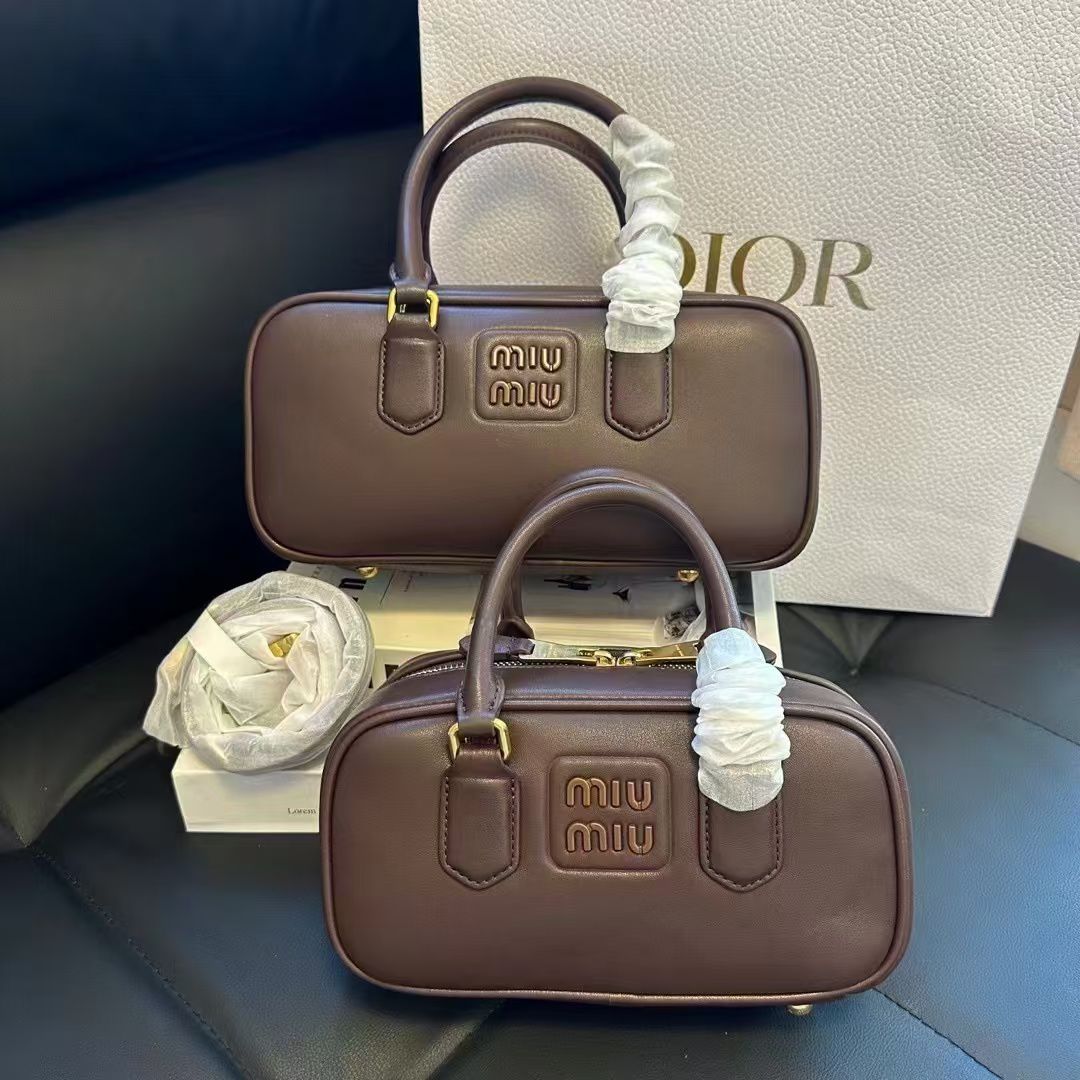 Miu Miu Arcadie Leather mini-Regular Bag